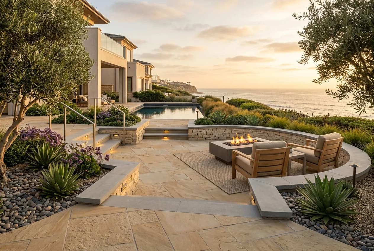 Designing Coastal Hardscapes: Choosing Materials That Survive Salt Air and Moisture